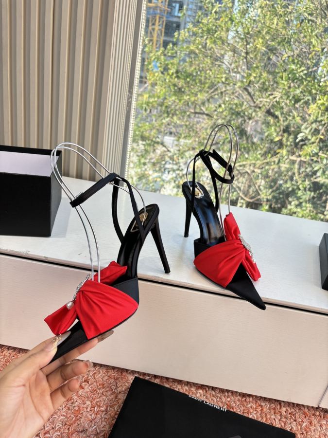 YSL women's shoes G288 Saint Laurent / YSL Rose SLP ysl — 1:1 Replica For Sale — photo 6