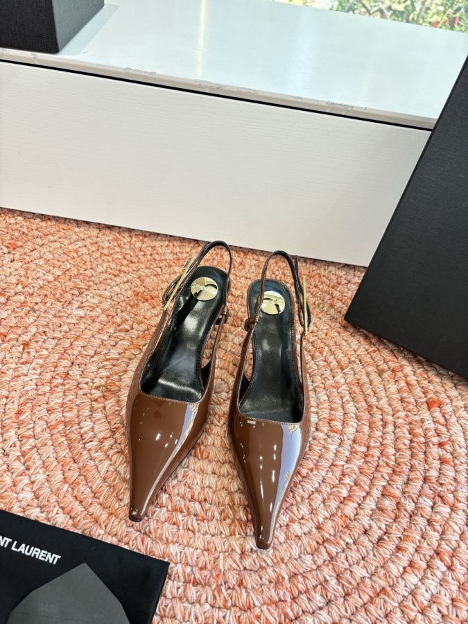 YSL women's shoes G988 Saint Laurent | Saint Laurent YSL Saint Laurent Rose SLP ysl — 1:1 Replica