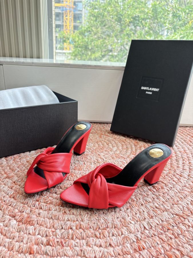 YSL women's shoes G013 Saint Laurent | Saint Laurent Lee YSL Saint Laurent Rose SLP ysl — Premium Replica — photo 2