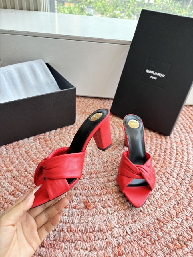 YSL women's shoes G013 Saint Laurent | Saint Laurent Lee YSL Saint Laurent Rose SLP ysl — Premium Replica — photo 3