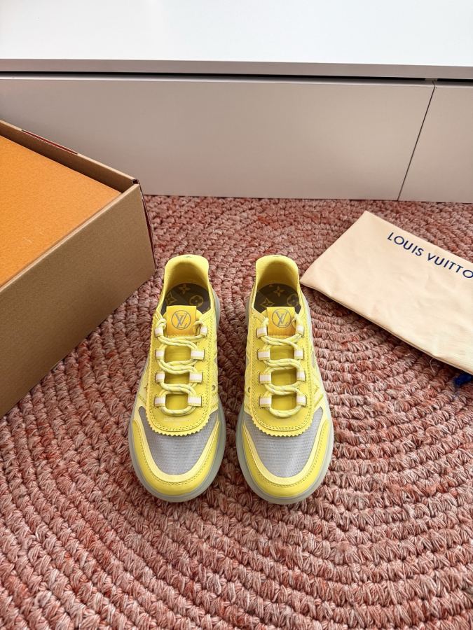 LV women's shoes LV Footprint Soccer Pharrell Williams — Premium Replica