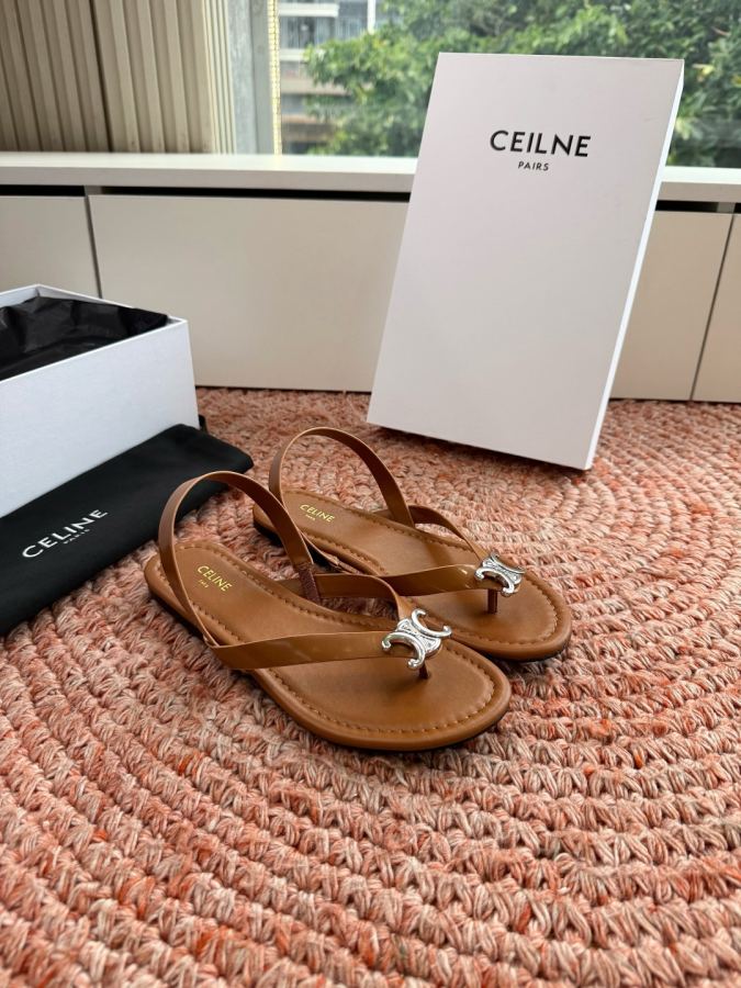 CELINE women's shoes G039 Celine 26ss CAGE CELINE CAGE TRIOMPHE — 1:1 Replica For Sale — photo 4