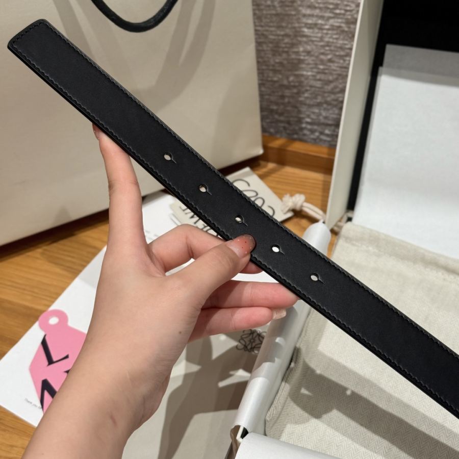 Loewe Bælte Loewe Anagram bælte i glat kalveskind — photo 8