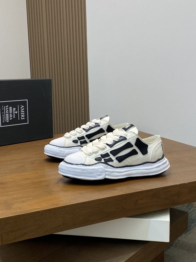 AMIRI shoe sneakers, low-top casual shoes, denim fabric imported from Korea, original outsole, comfortable — Premium Replica — photo 3