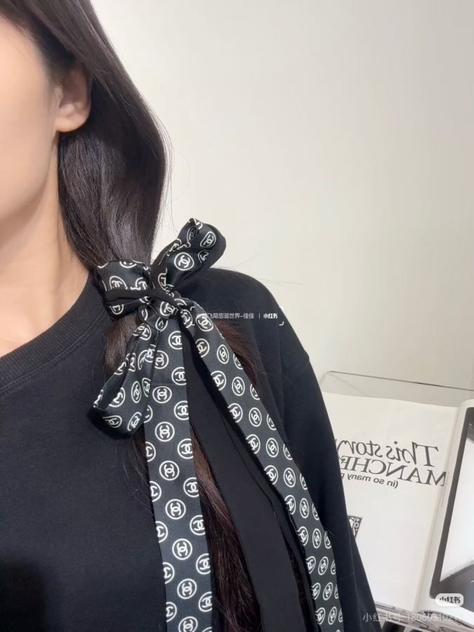 Chanel scarf This double-layered silk scarf and headband are stunning — AAA Quality Replica
