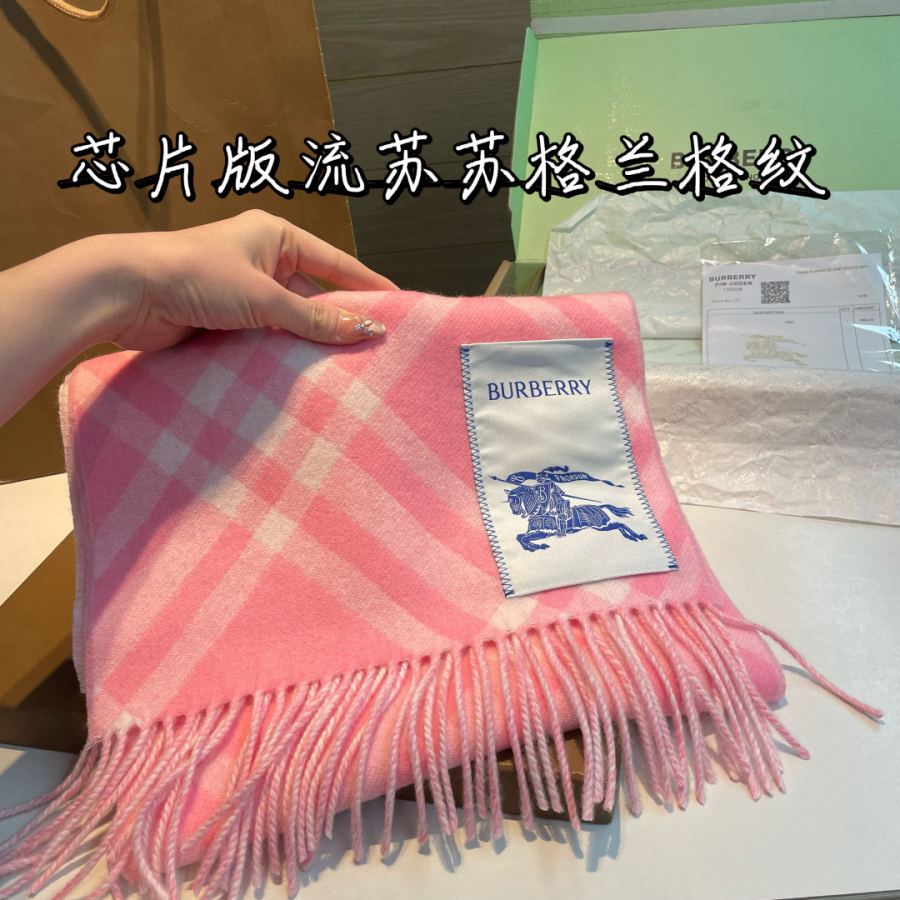 burberry scarf Burberry New Bur Burberry New Burberry hold 30x168cm 8cmx2 100% — AAA Quality Replica — photo 2
