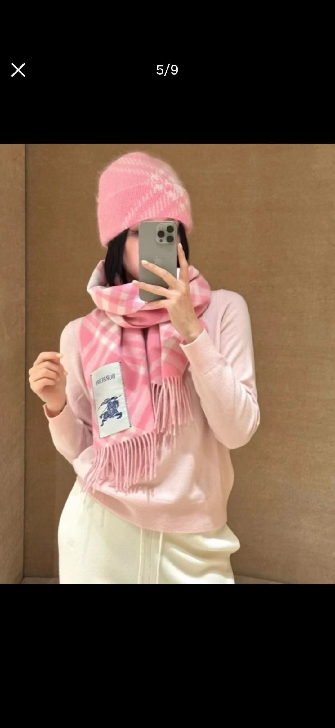 burberry scarf Burberry New Bur Burberry New Burberry hold 30x168cm 8cmx2 100% — AAA Quality Replica