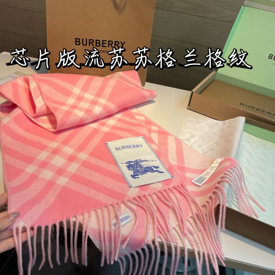 burberry scarf Burberry New Bur Burberry New Burberry hold 30x168cm 8cmx2 100% — AAA Quality Replica — photo 9