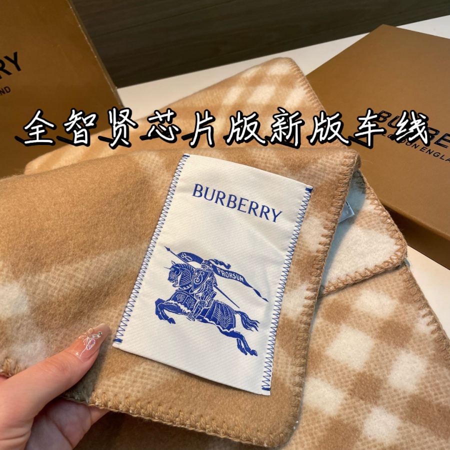 burberry scarf Bur New Burberry hold 〰 Burberry:30*182cm 100% — AAA Quality Replica — photo 5