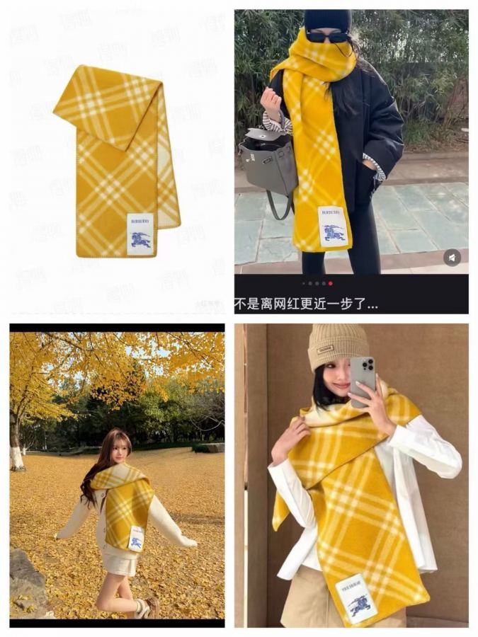 burberry scarf Bur New Burberry hold 〰 Burberry:30*182cm 100% — 1:1 Replica For Sale