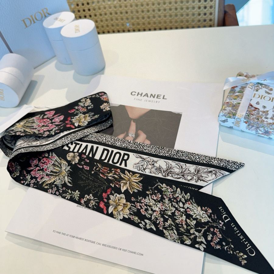 Dior scarf Mitzah Pietro Ruffo Millefiori Christian Dior Millefiori — Premium Replica — photo 5