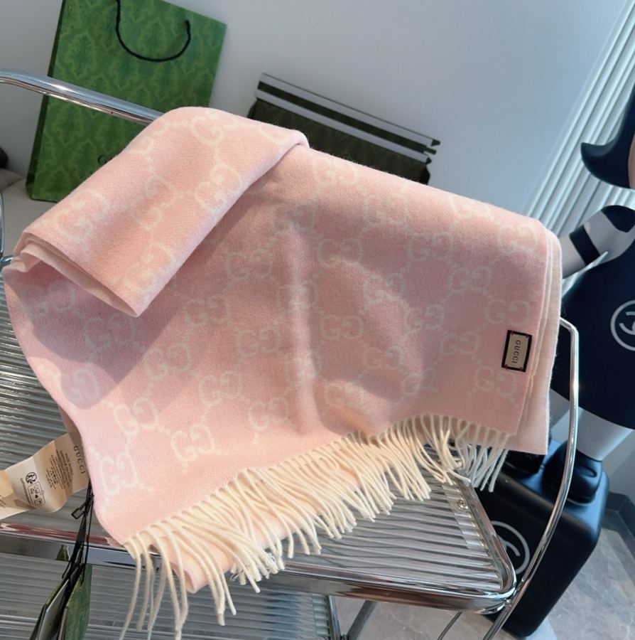 gucci scarf Gucci 8000+ Gucci 100% GG 47*200cm 100% — 1:1 Replica — photo 6