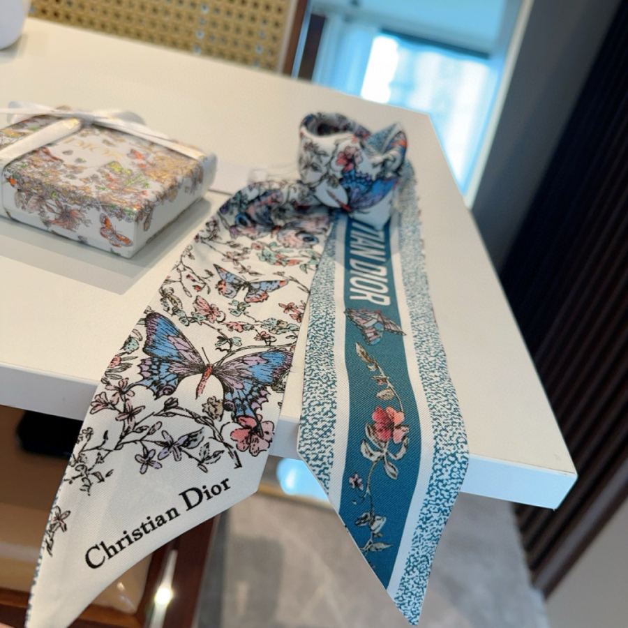 Dior scarf Mitzah (Pietro Ruffo) Papillon Christian Dior — Premium Replica — photo 8