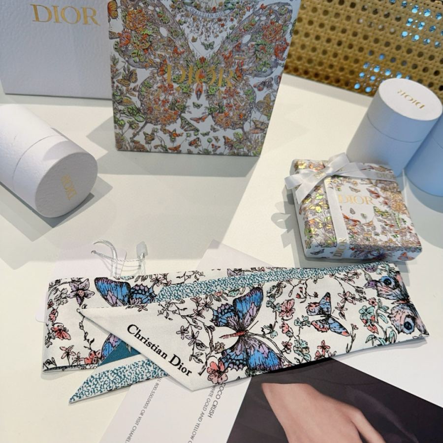 Dior scarf Mitzah (Pietro Ruffo) Papillon Christian Dior — Premium Replica — photo 5