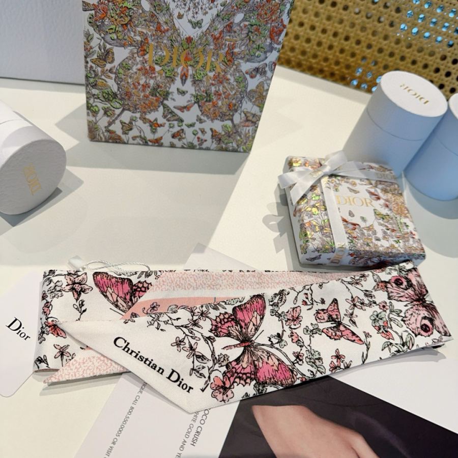 Dior scarf Mitzah Pietro Ruffo Papillon Christian Dior — 1:1 Replica — photo 3