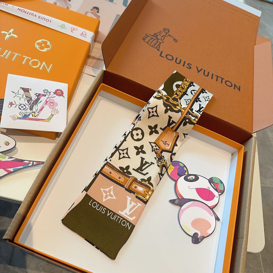 LV scarf tiwlly LV Louis Vuitton Series | 8*120 — AAA Quality Replica — photo 3