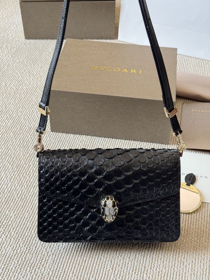 BVLGARI bag Top quality original pure cowhide — 1:1 Replica For Sale — photo 3