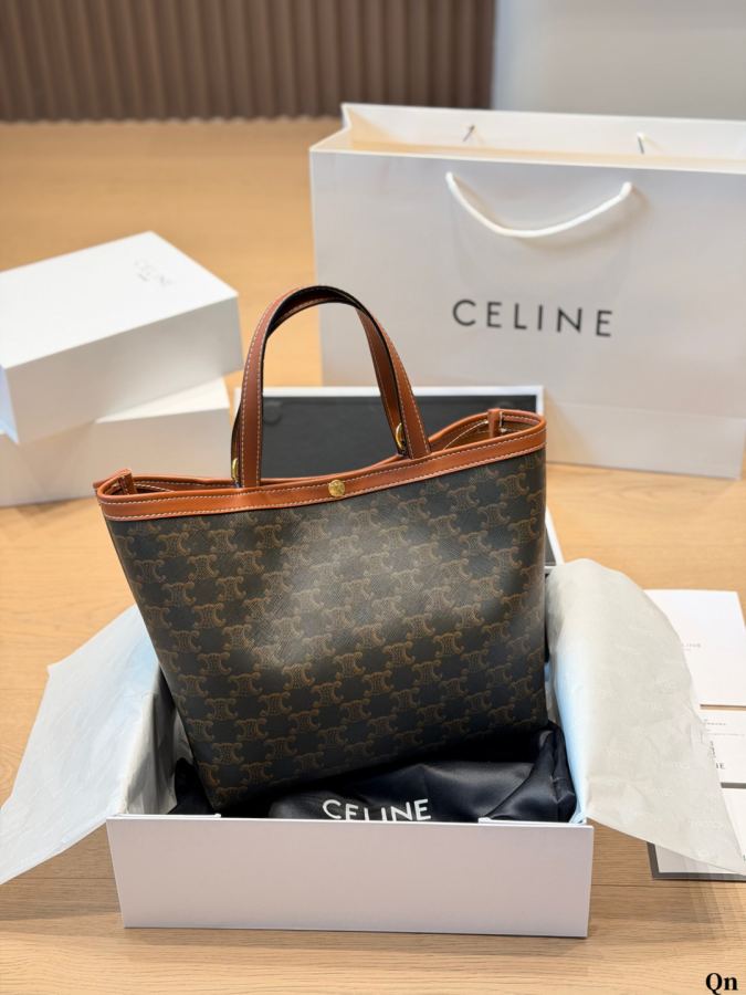 Celine bag CELINE SQUARE CABAS + 28×9×24cm OK CELINE — 1:1 Replica For Sale — photo 4