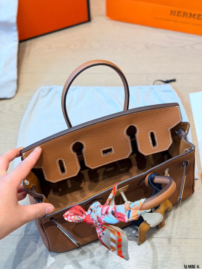 Hermes bag Hermès Birkin 30 | ​​ Togo￼ Twilly￼ Rodeo Charm￼ — 1:1 Replica For Sale — photo 9