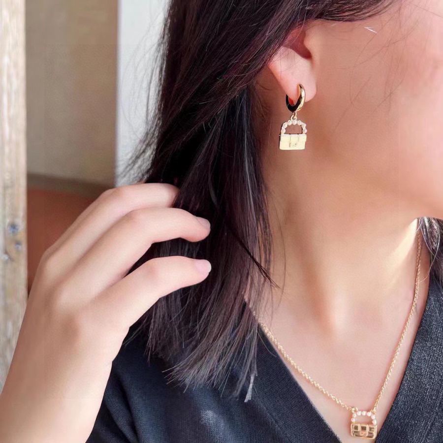 Fendi Jewelry FENDI logo New — Premium Replica — photo 5