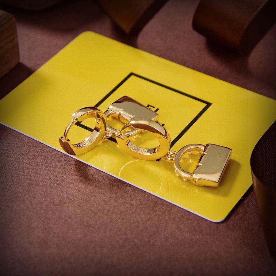Fendi Jewelry FENDI logo New — Premium Replica — photo 7