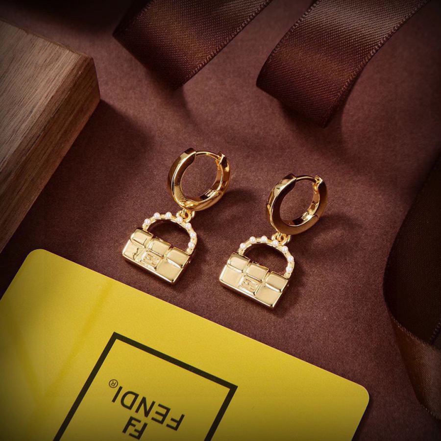 Fendi Jewelry FENDI logo New — Premium Replica
