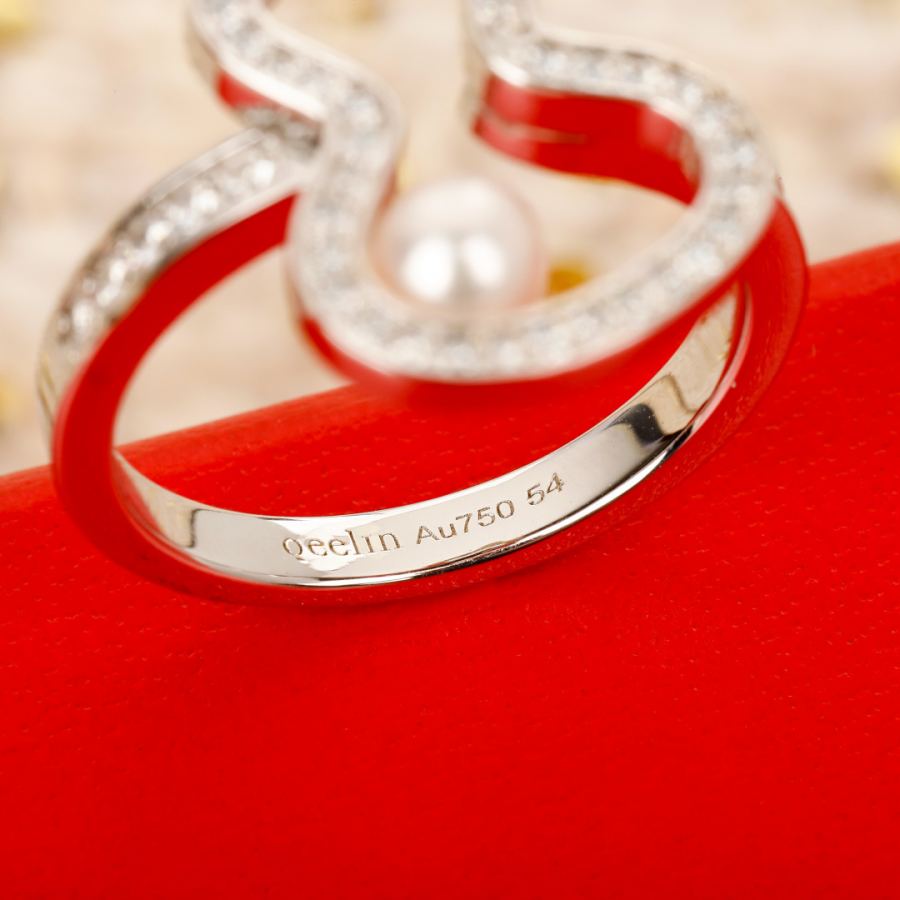 Qeelin Jewelry Pearl gourd ring, 18 K real gold and real diamond version can be customized, only — 1:1 Replica — photo 6