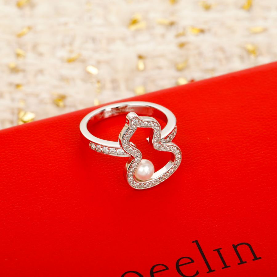 Qeelin Jewelry Pearl gourd ring, 18 K real gold and real diamond version can be customized, only — 1:1 Replica — photo 3