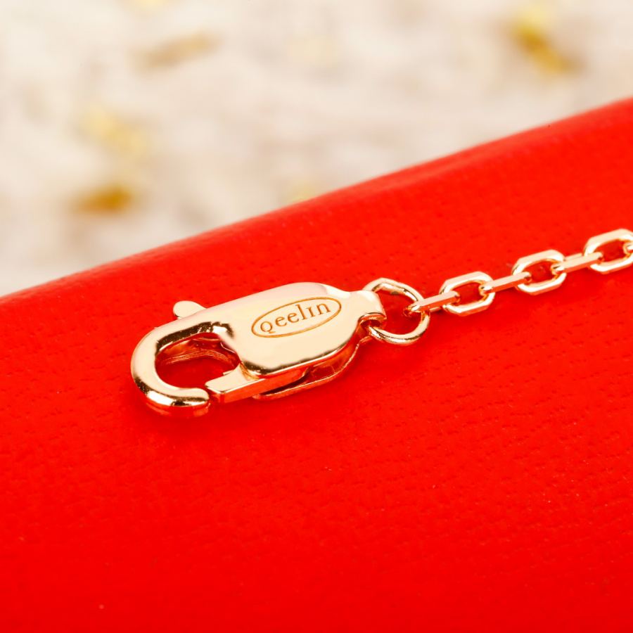 Qeelin Jewelry Full diamond necklace, 18 K real gold and real diamond version can be customized, — Premium Replica — photo 6