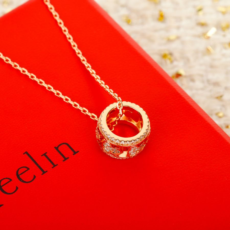 Qeelin Jewelry Full diamond necklace, 18 K real gold and real diamond version can be customized, — Premium Replica — photo 4