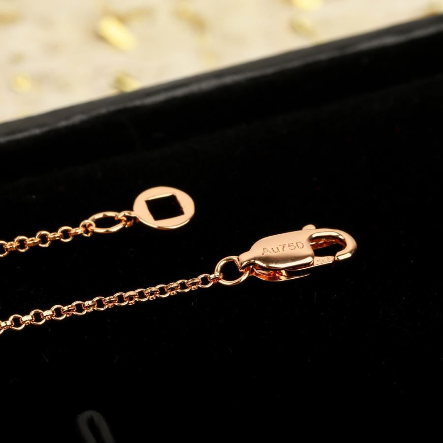 Qeelin Jewelry Double gourd small necklace ZP 800+ Can be customized with real gold and diamond — AAA Quality Replica — photo 7