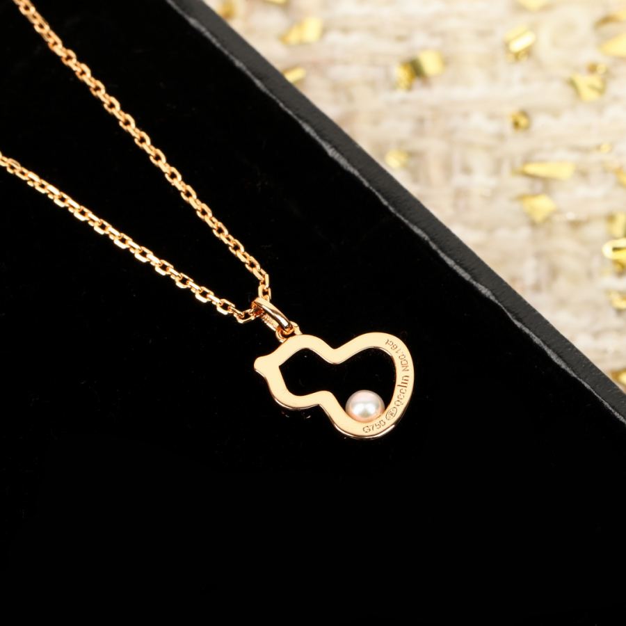 Qeelin Jewelry Pearl Gourd Necklace. 18 K real gold and real diamond version can be customized. Only — AAA Quality Replica — photo 4