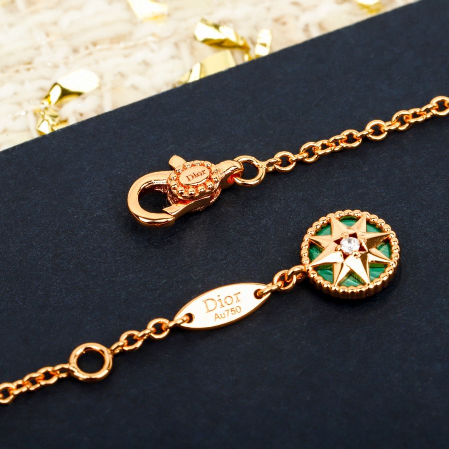 Dior Jewelry Compass double-layer necklace, standard for ladies. Real gold and real diamond editions — 1:1 Replica For Sale — photo 6