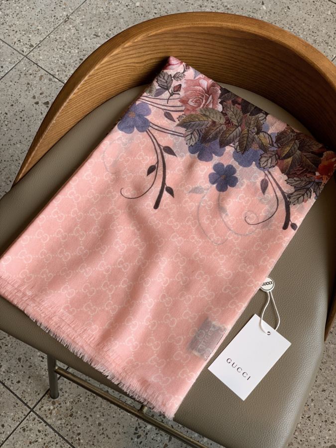 gucci scarf Gucci New 300 baby cashmere 110*200 300 — Premium Replica — photo 2