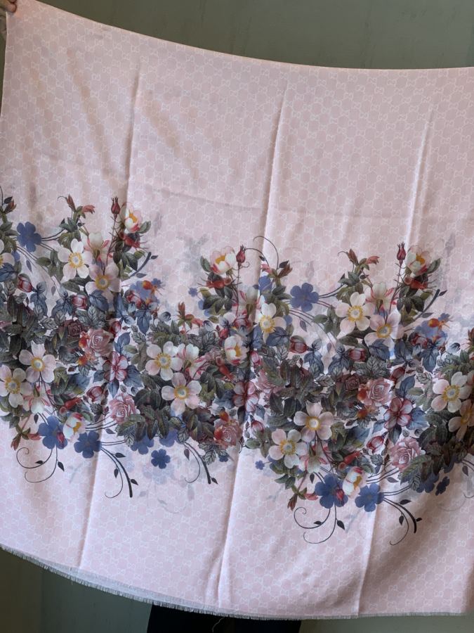 gucci scarf Gucci New 300 baby cashmere 110*200 300 — Premium Replica — photo 8