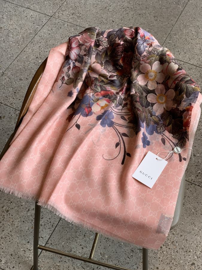gucci scarf Gucci New 300 baby cashmere 110*200 300 — Premium Replica — photo 3