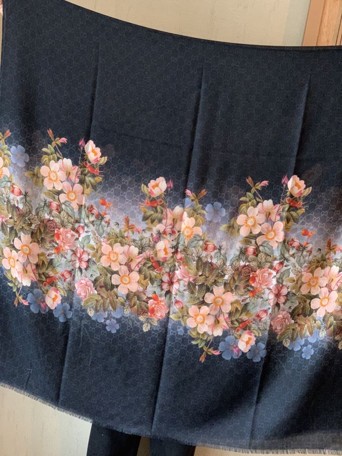 gucci scarf Gucci New 300.baby cashmere. 110*200 300 — 1:1 Replica For Sale — photo 8