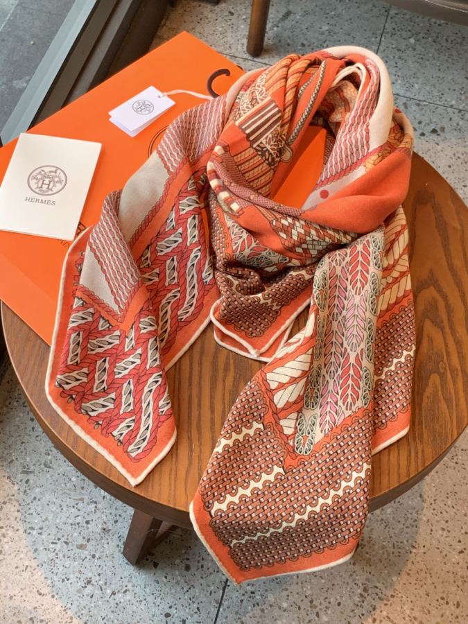 Hermes Scarf HERMES I Dressage Tressage — AAA Quality Replica — photo 4