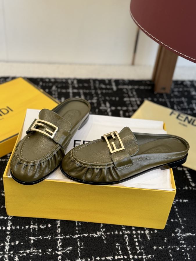 Fendi women's shoes Fend* 26 New FF — 1:1 Replica For Sale — photo 3