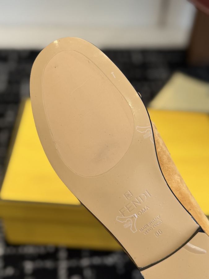 Fendi women's shoes Fend* 26 New FF — Premium Replica — photo 9