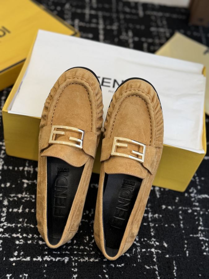 Fendi women's shoes Fend* 26 New FF — Premium Replica — photo 4