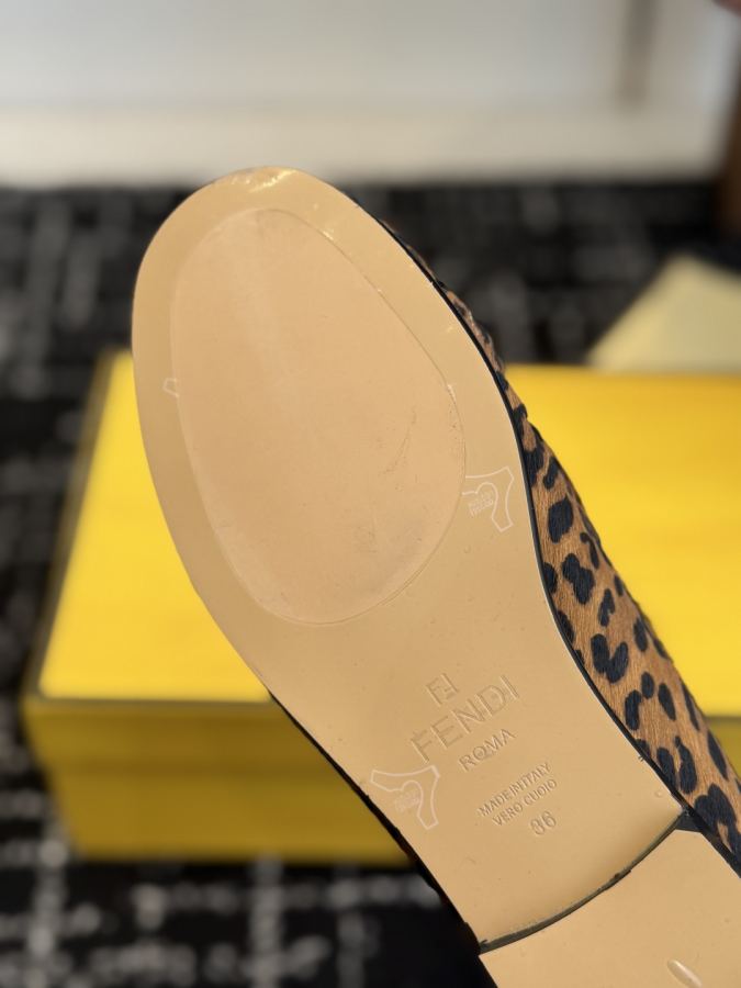Fendi women's shoes Fend* 26 New FF — AAA Quality Replica — photo 9