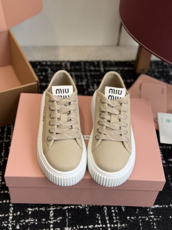 Miumiu women's shoes Miu Mi* 26ss New — 1:1 Replica For Sale