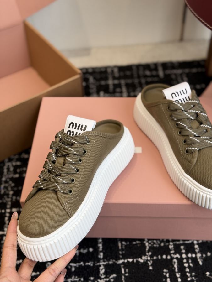 Miumiu women's shoes Miu Mi* 26ss New — 1:1 Replica — photo 6