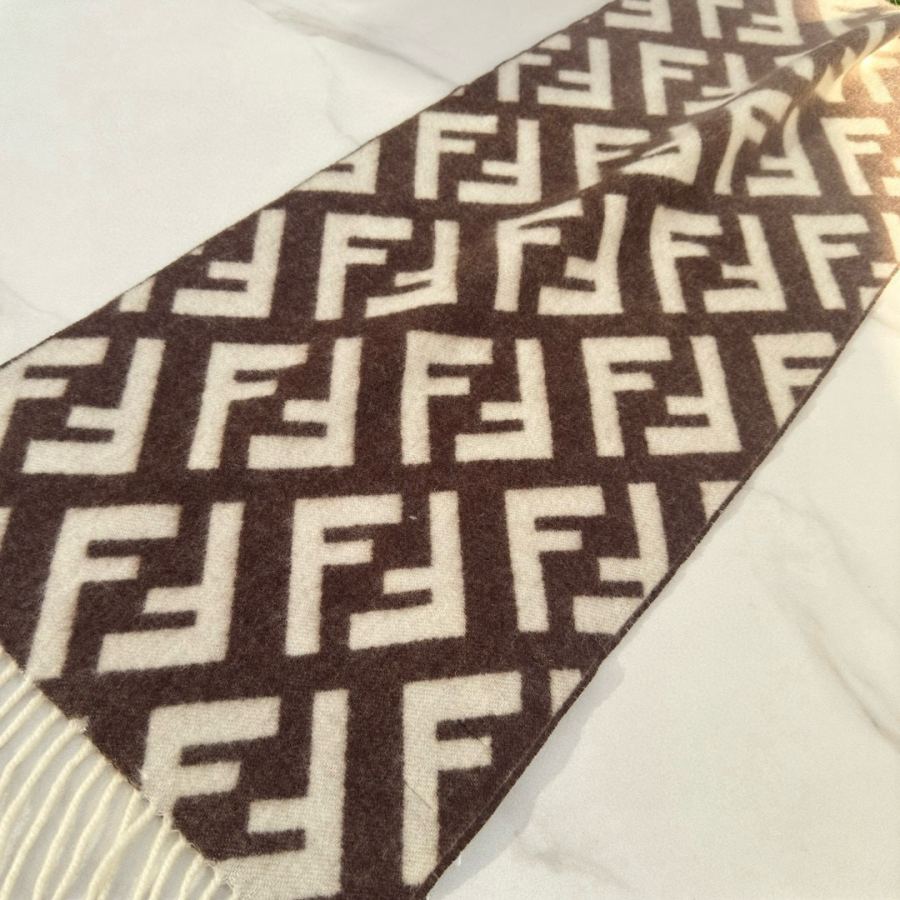 Fendi scarf Fendi New FF Stefano Pilati FF 35 x180cm 8cmx2 — AAA Quality Replica — photo 6