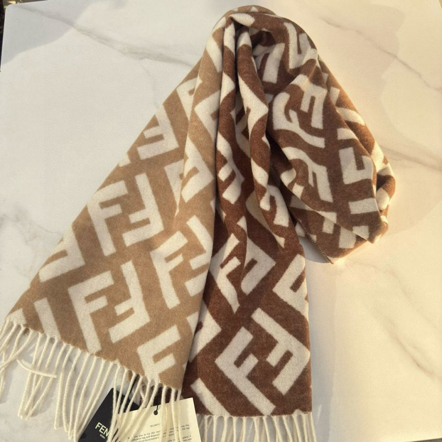 Fendi scarf Fendi New FF Stefano Pilati FF 35 x180cm 8cmx2 — 1:1 Replica For Sale — photo 8