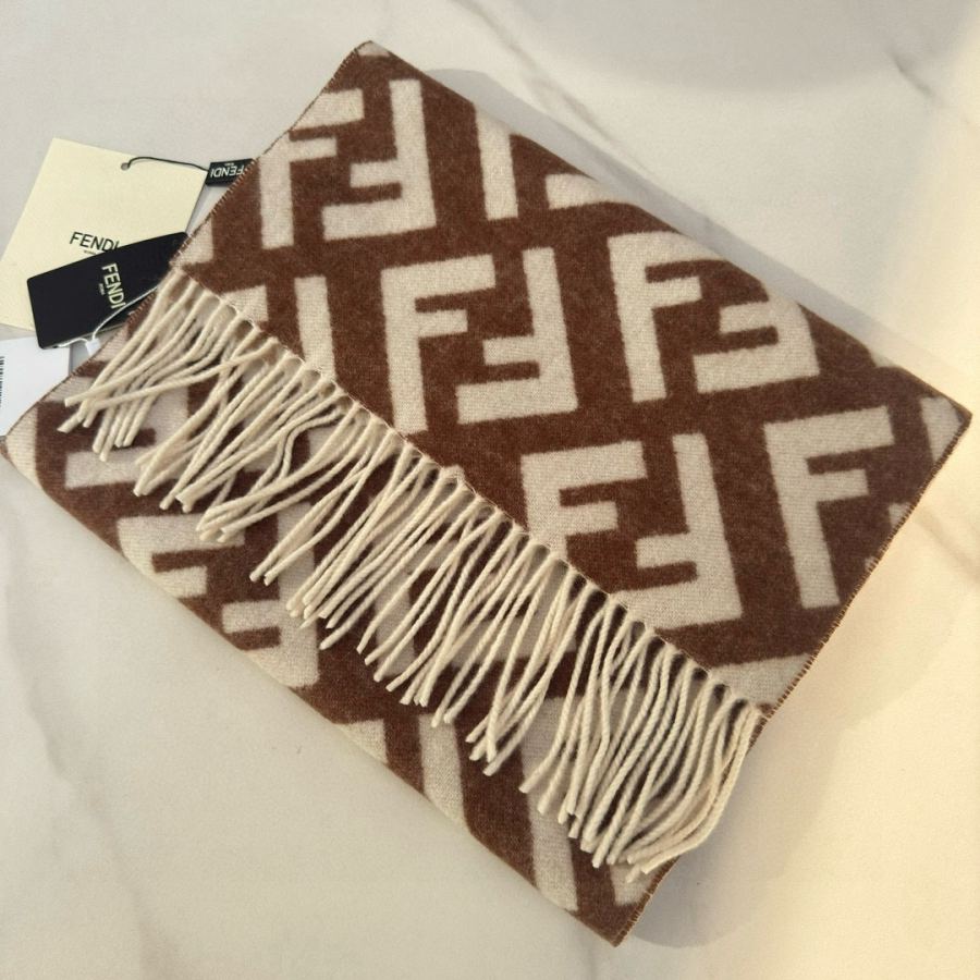 Fendi scarf Fendi New FF Stefano Pilati FF 35 x180cm 8cmx2 — 1:1 Replica For Sale — photo 4