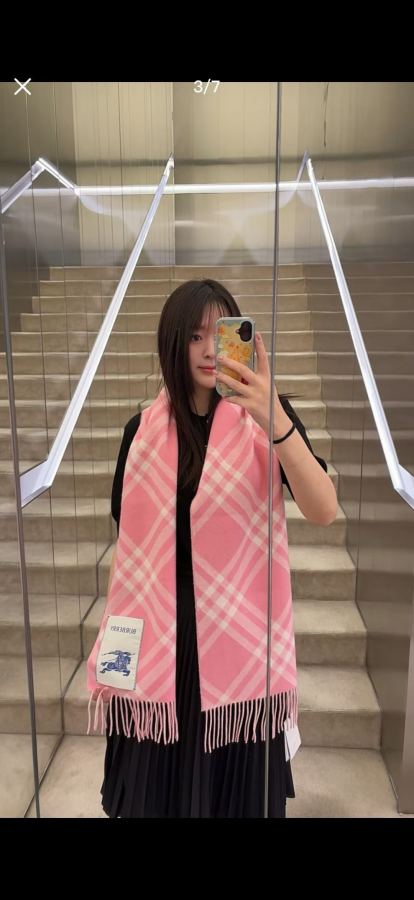 burberry scarf Burberry New Bur Burberry New Burberry hold 30x168cm 8cmx2 100% — AAA Quality Replica — photo 8