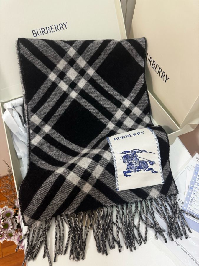 burberry scarf Burberry New Bur Burberry New Burberry hold 30x168cm 8cmx2 100% — 1:1 Replica For Sale — photo 4