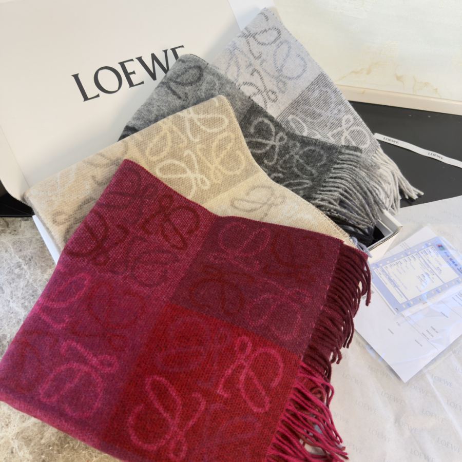 Loewe halsduk Loewe LOGO 40x200cm 90% +10% — photo 11
